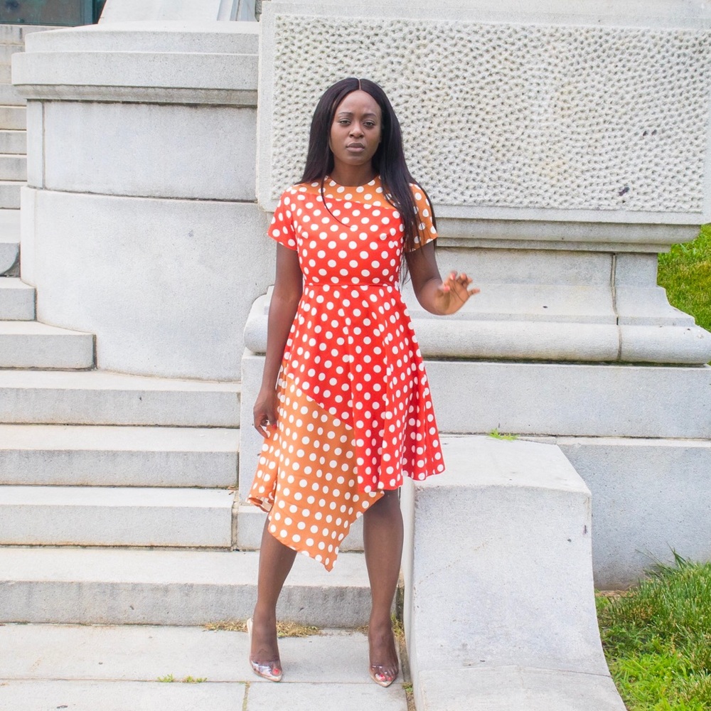 Polka dot dress - Picture 4 of 4